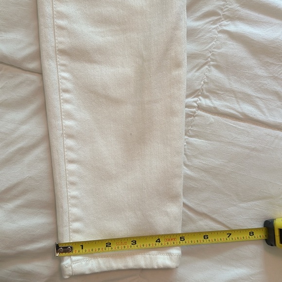 NWT- BUFFALO HI-RISE SKINNY JEANS. WHITE. Wms size 29 - Picture 6 of 12